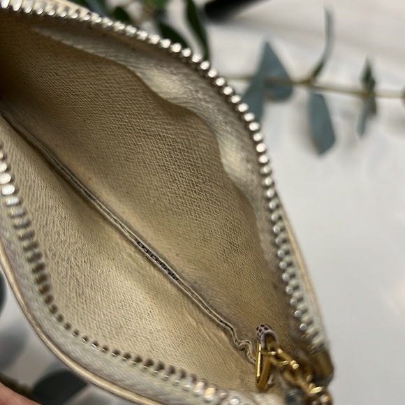 LOUIS VUITTON DAMIER AZUL COATED CANVAS COIN POUCH - Picture 5 of 5